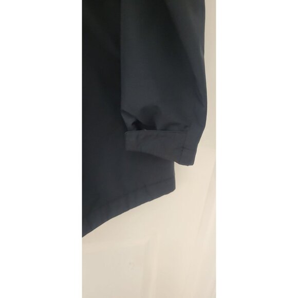 Columbia Omni -Tech Black Rain or Windbreaker Jacket XL Zip Snap Pockets - Picture 2 of 13